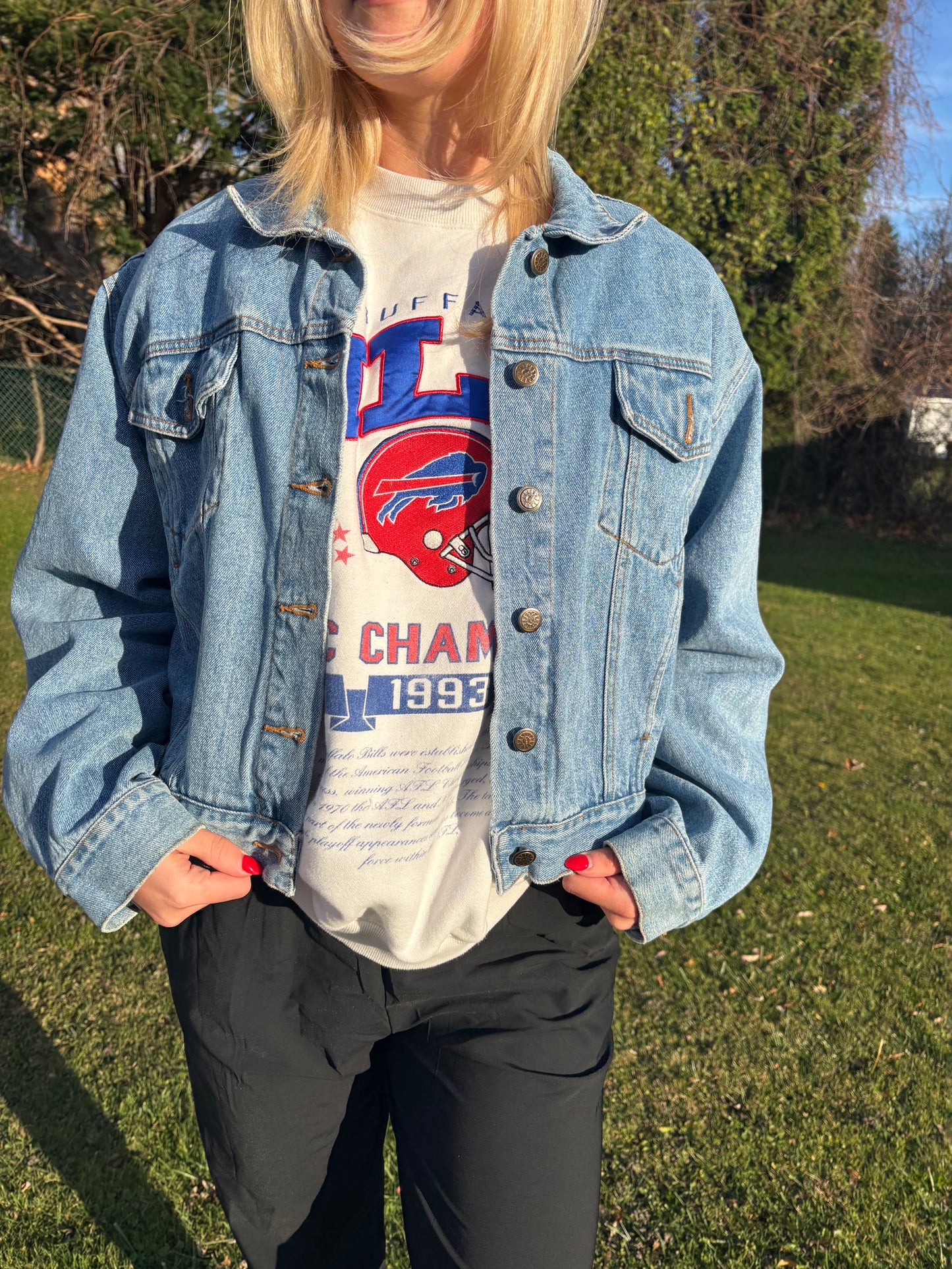 Throwback Buffalo Jacket, women’s medium