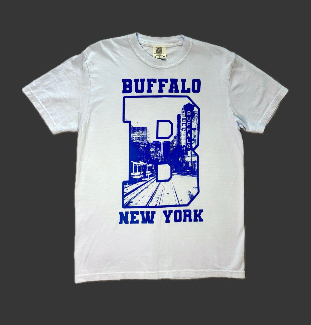 NEW Blue Skyline B Tees
