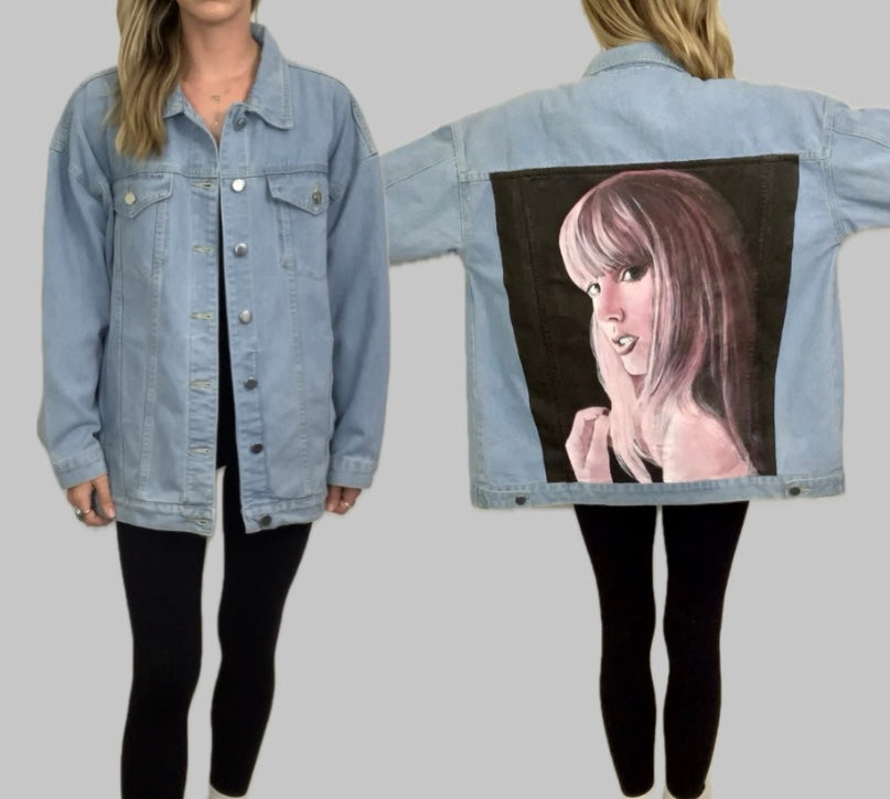 Swiftie Pink Portrait Jacket Women’s Large