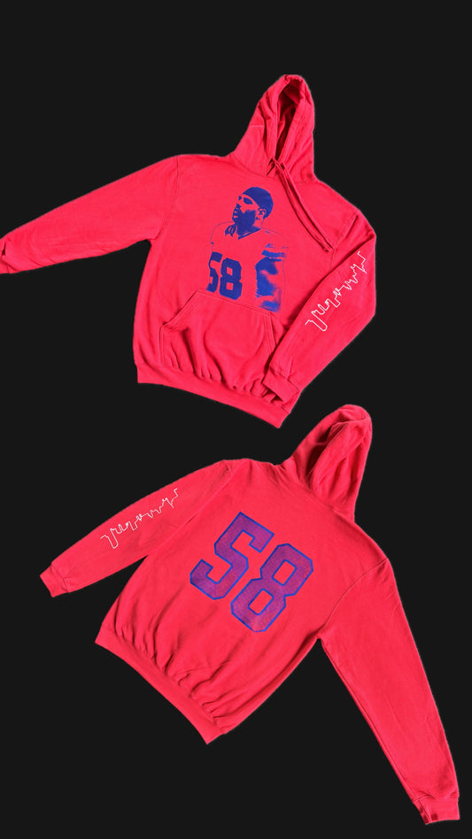 58 Red Hoodie