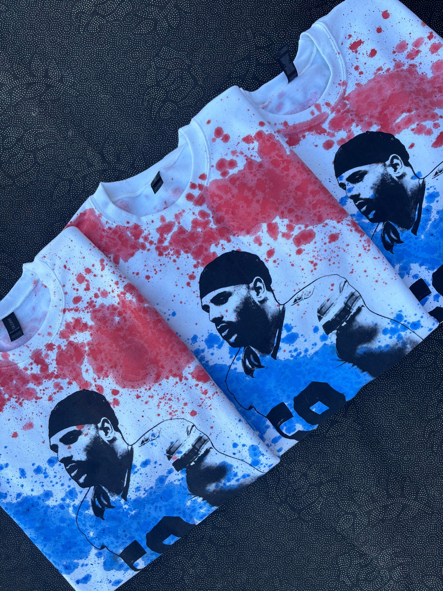NEW 58 Splattered Crewnecks