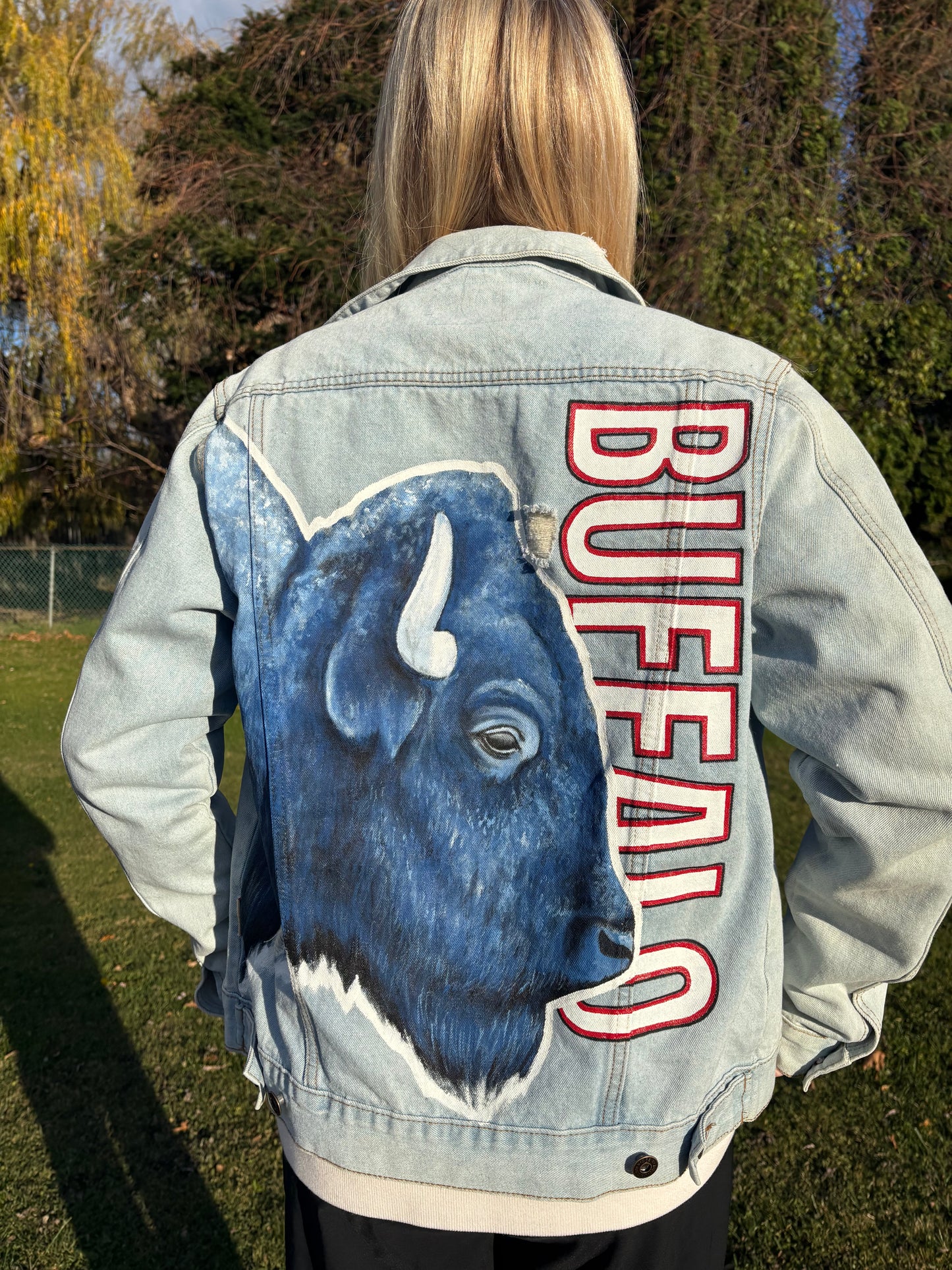 Blue Buffalo Head, women’s small