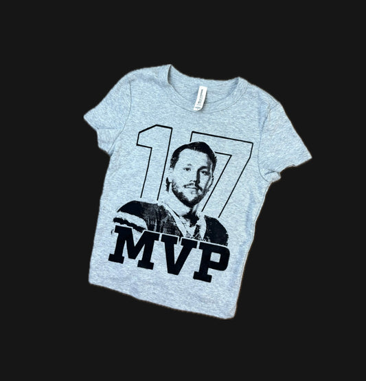 Grey Small MVP Baby Tee (small)