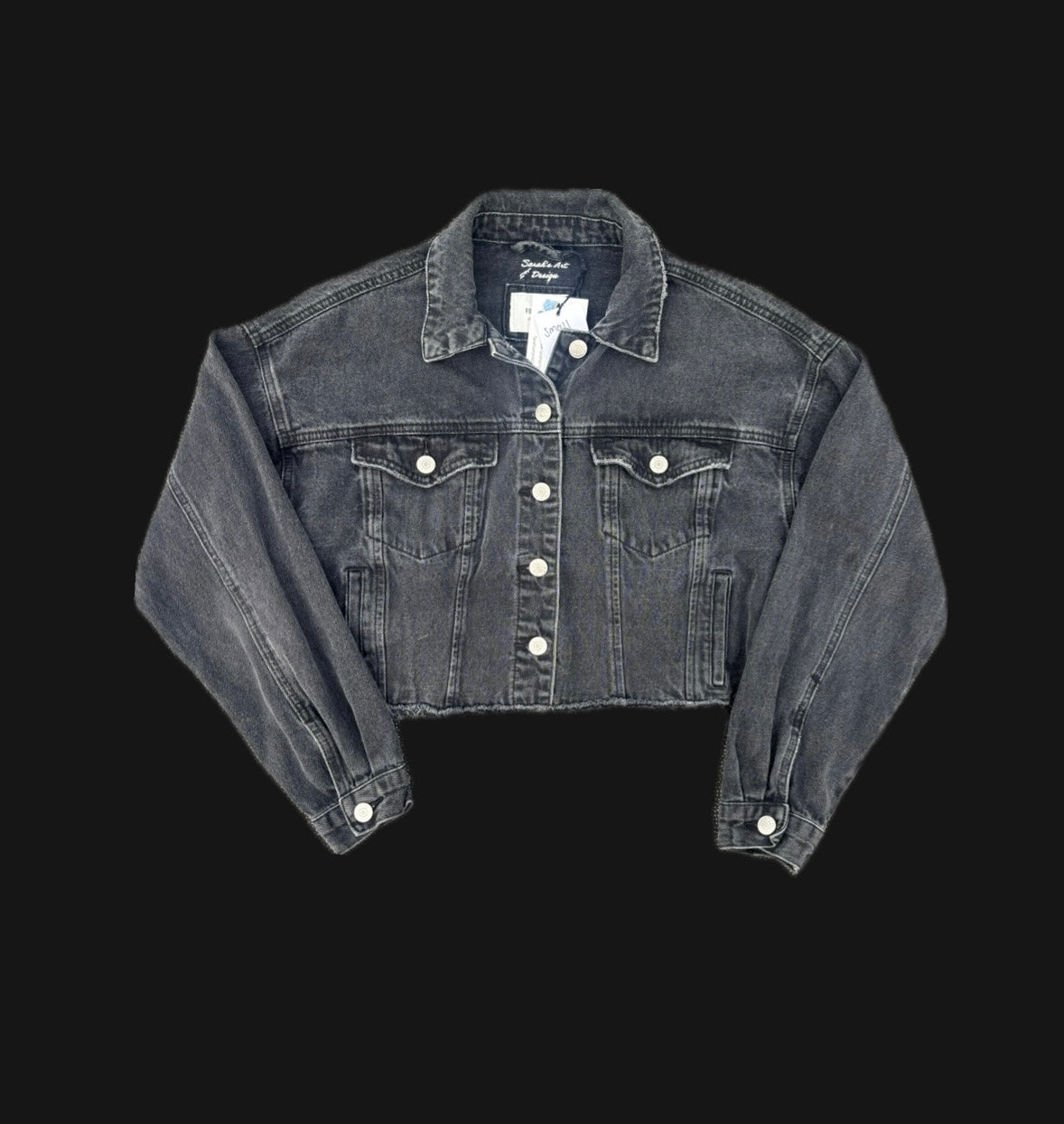 17 Bedazzled cropped Jacket (small)