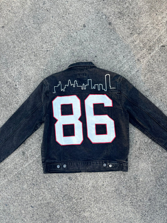 86 Jersey Jean Jacket, men’s medium