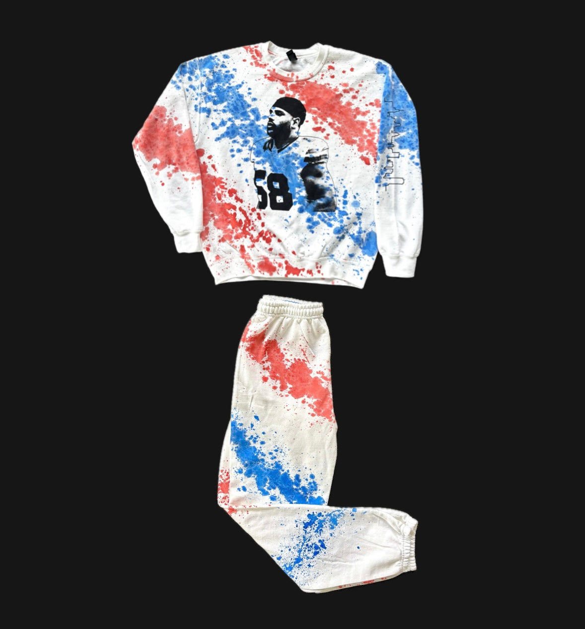 Splattered Unisex Sweatpants