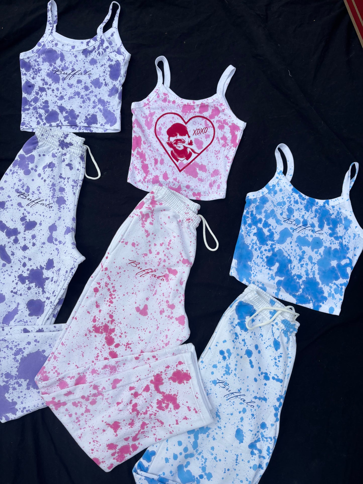Splattered Tank Top