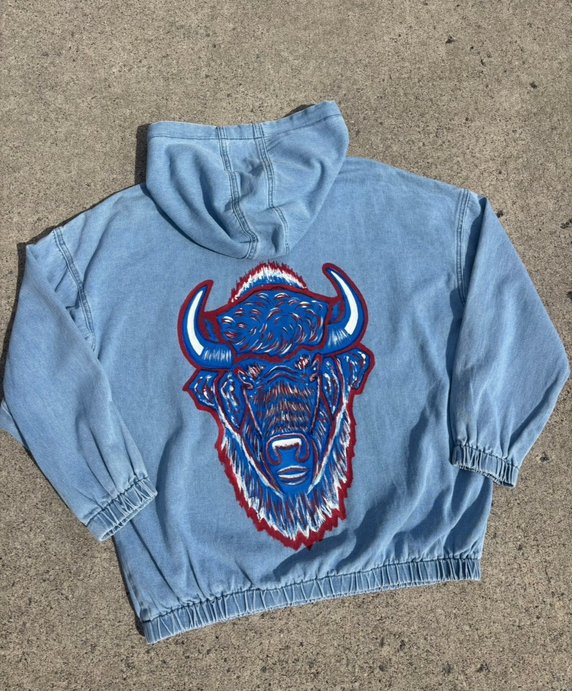 Buffalo Head Hooded Jacket