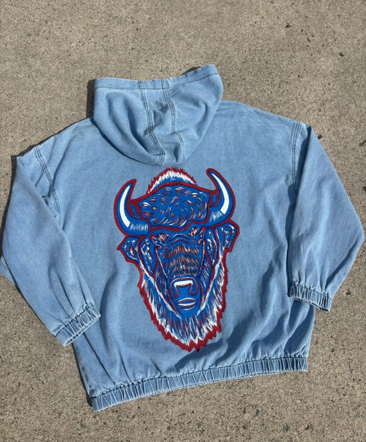 Buffalo Head Hooded Jacket
