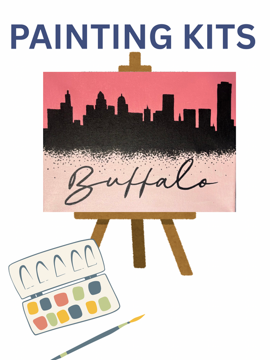 Buffalo Skyline Painting Kit