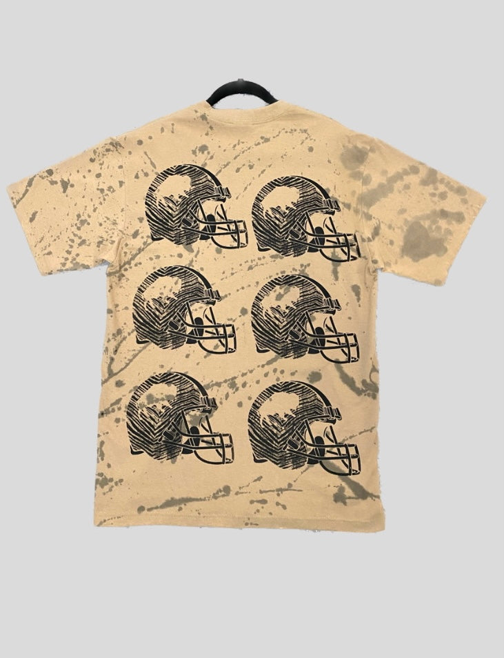 Neutral Splatter Helmet Heavyweight T-Shirt