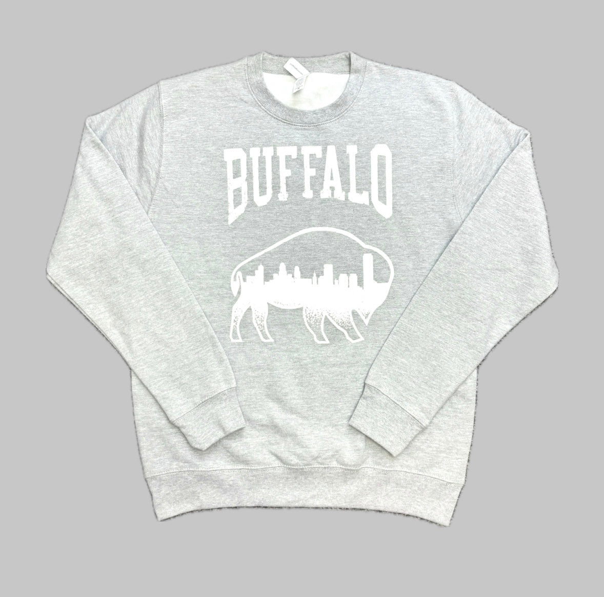 Light Grey Skyline Unisex Crewneck *CREW ONLY*