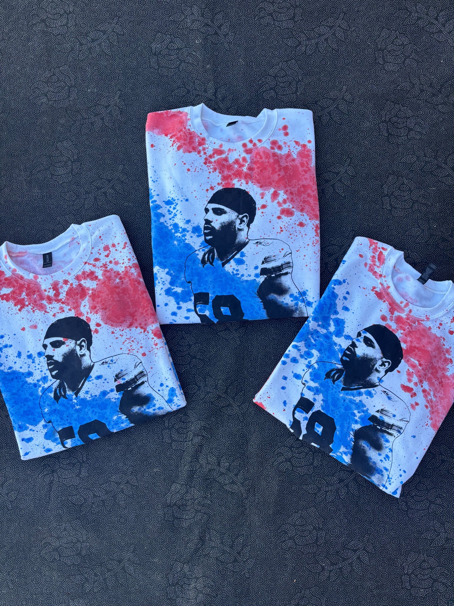 NEW 58 Splattered Crewnecks
