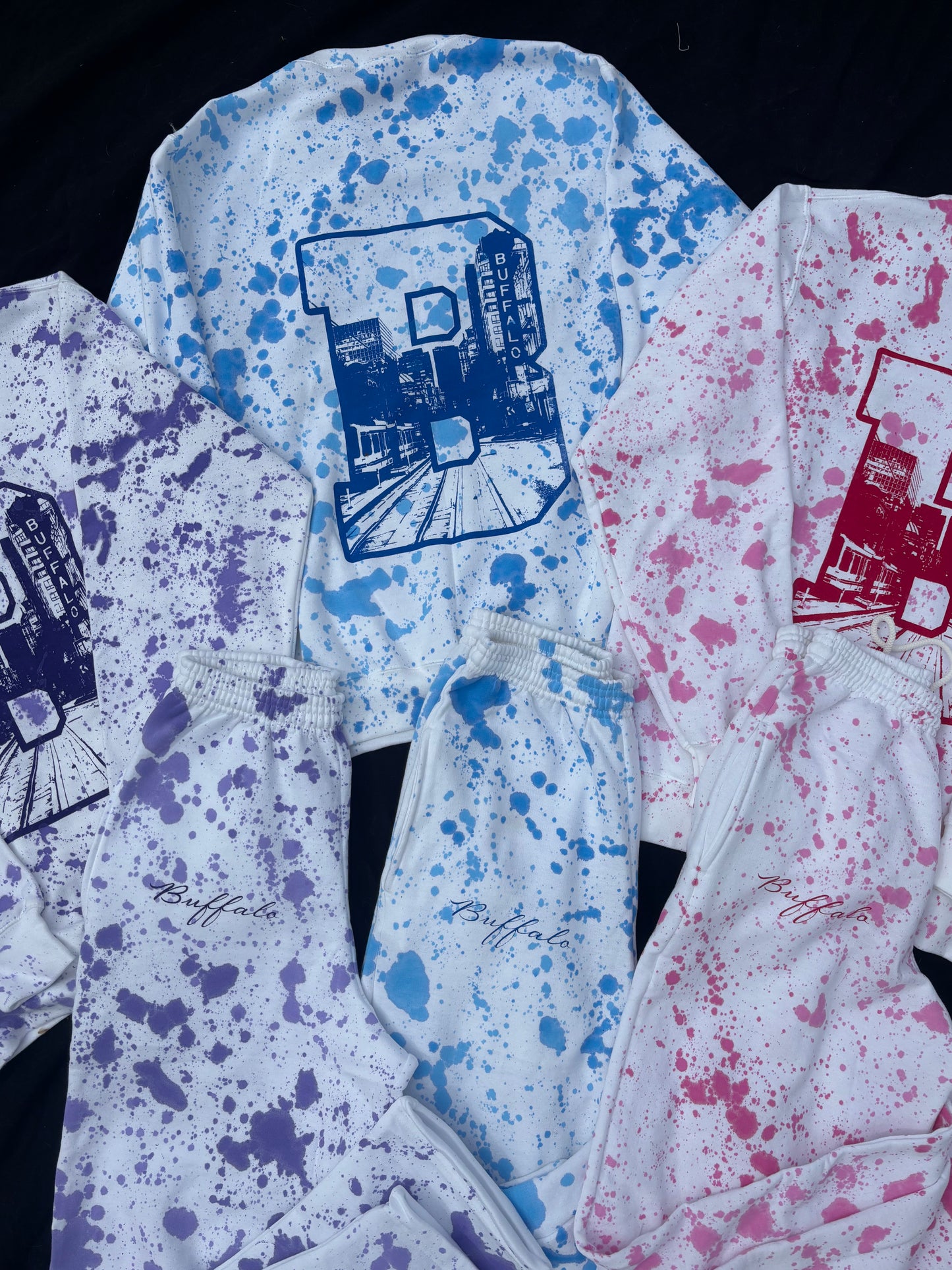 Splattered Buffalo Sweatshirt