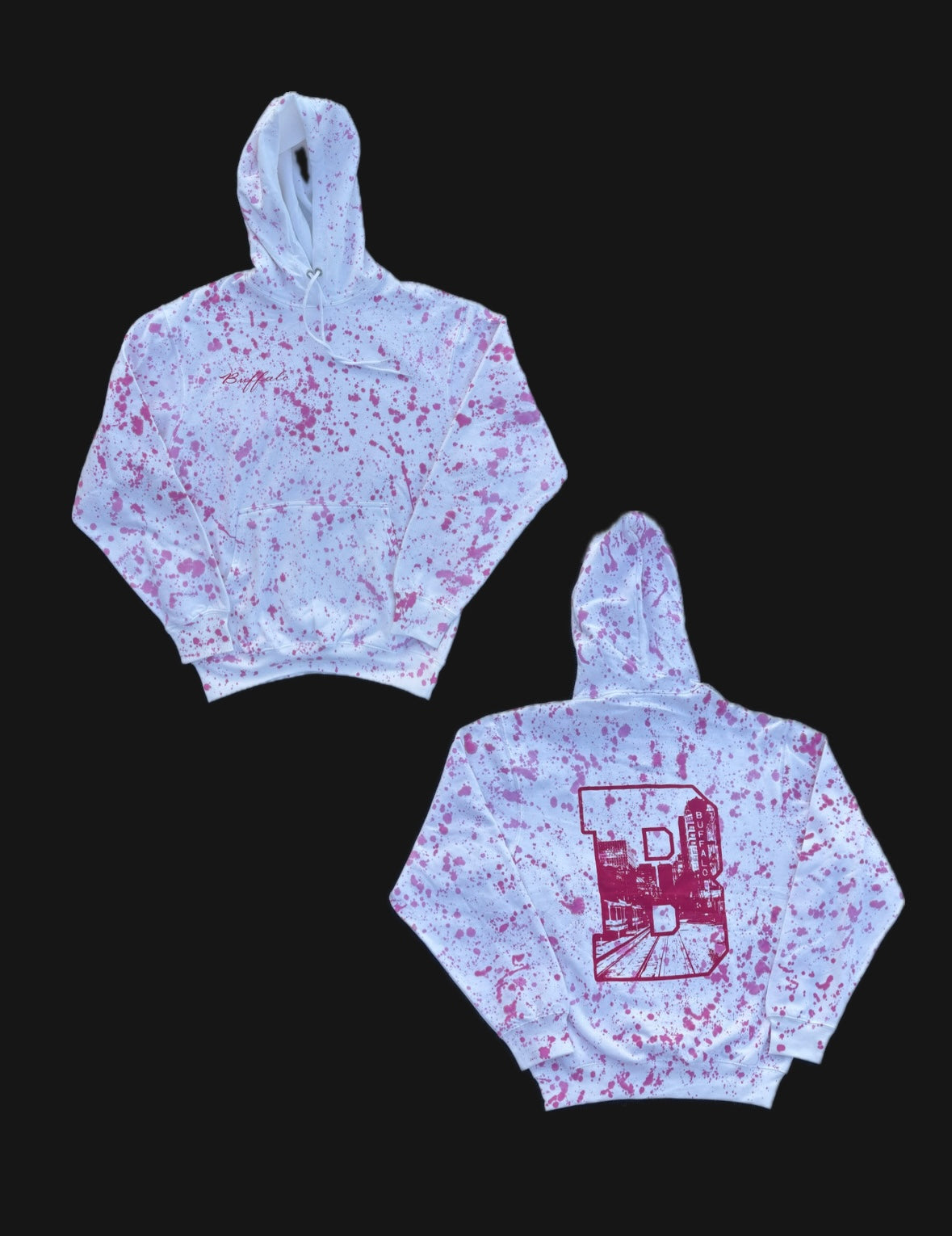 Pink Splatter Sweatset