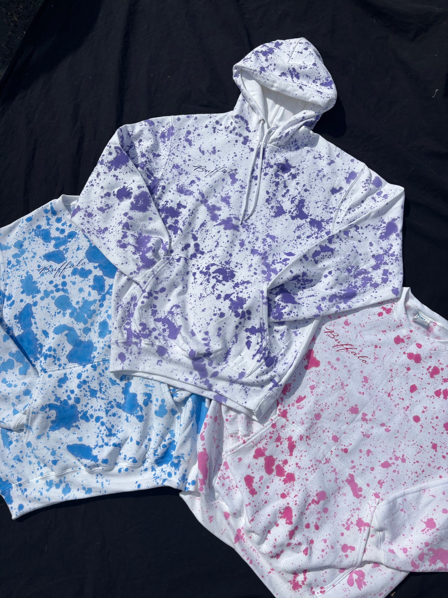 Splattered Buffalo Sweatshirt