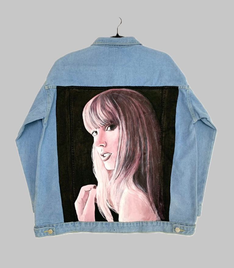 Swiftie Pink Portrait Jacket Women’s Large