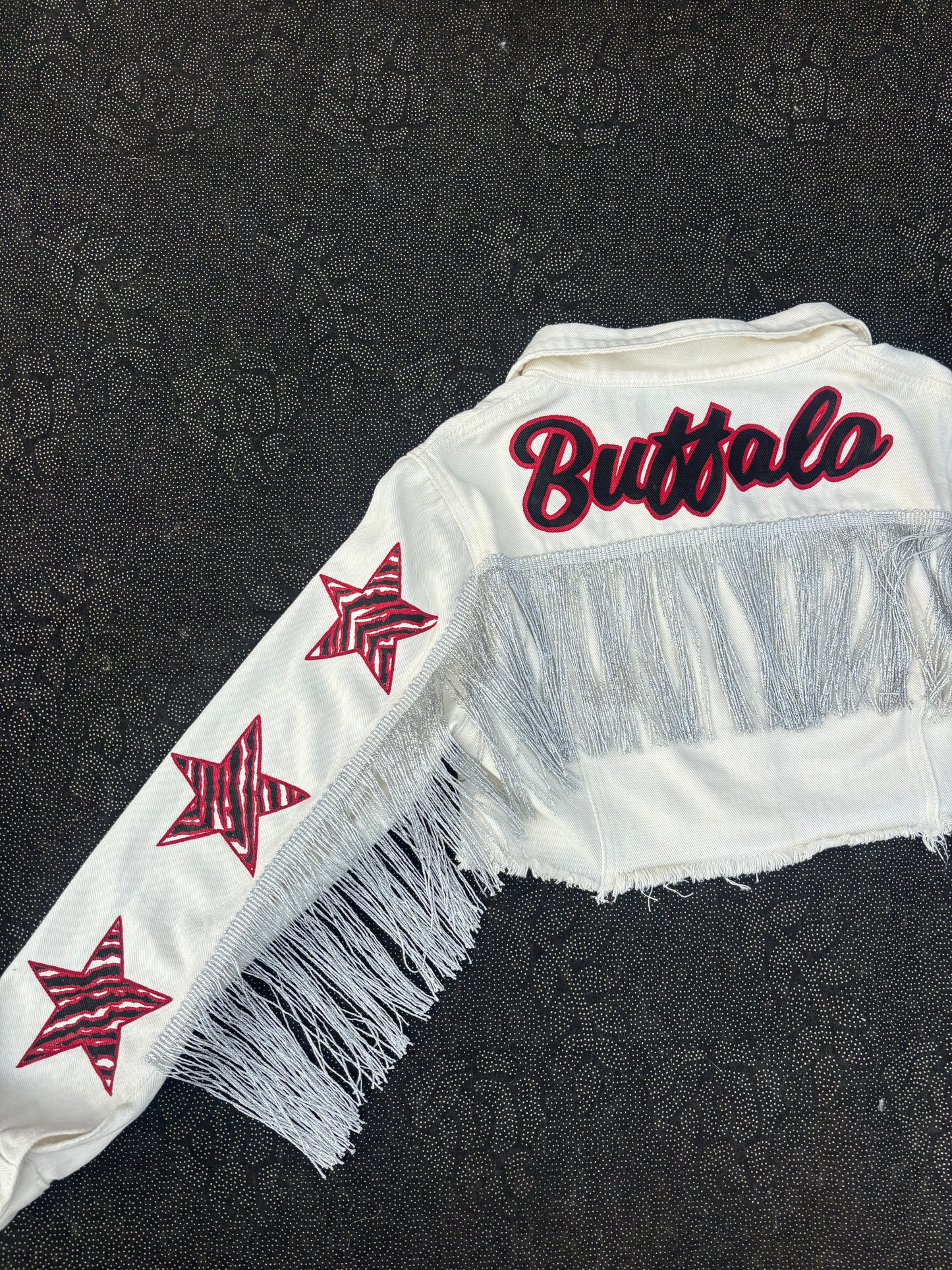 Buffalo Fringe Jacket, size medium