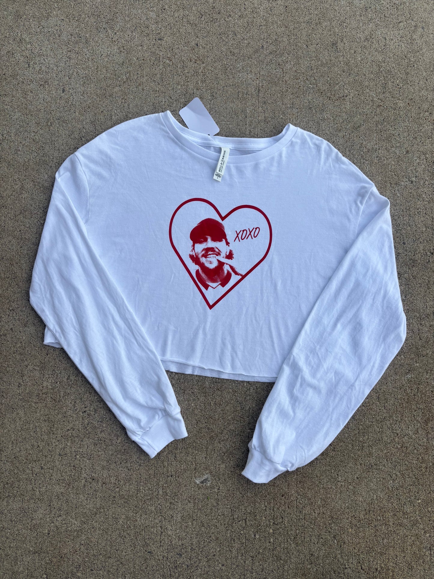 Josh Heart Cropped Tee