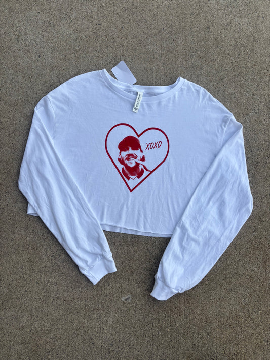 Josh Heart Cropped Tee