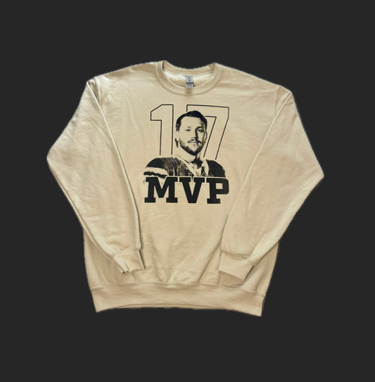 Tan 17 MVP Crewneck